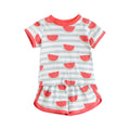 Watermelon Children's Short Sleeve Cotton Cartoon  Suit